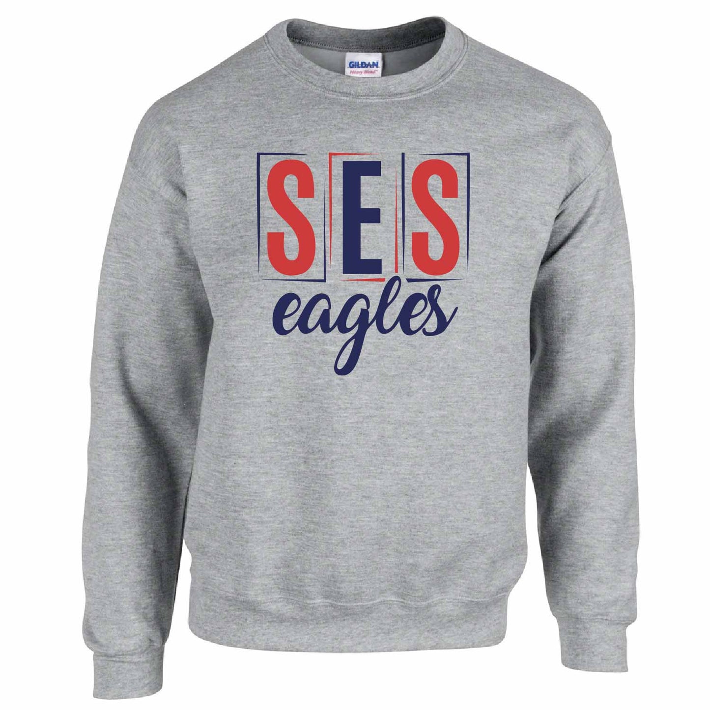 SES Eagles Sweatshirt - Grey
